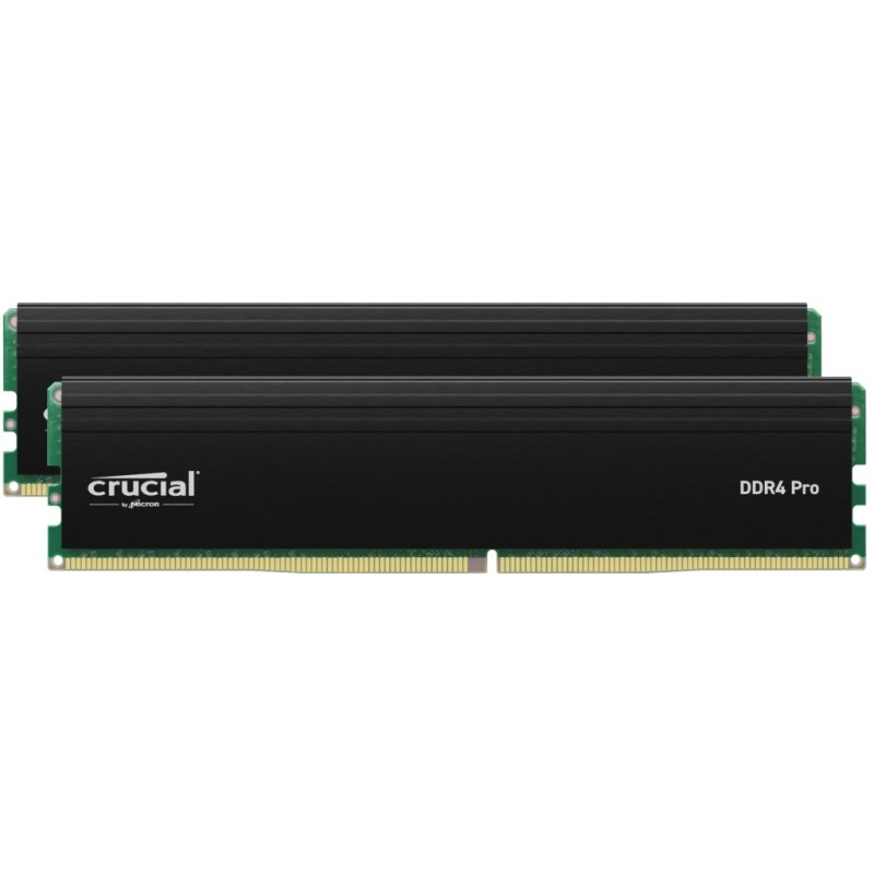 Crucial Pro CP2K32G4DFRA32A, 64 Go, 2 x 32 Go, DDR4, 3200 MHz, 288-pin DIMM