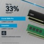 Crucial Pro CP2K32G4DFRA32A, 64 Go, 2 x 32 Go, DDR4, 3200 MHz, 288-pin DIMM
