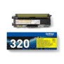 Brother TN-320Y - Cartouche de toner originale – Jaune, 1500 pages, Jaune, 1 pièce