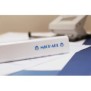 Brother TZE-133, Bleu sur transparent, TZe, Gris, Transfert thermique, Chine, 5 année