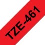 Brother TZE-461, Noir sur rouge, TZe, Transfert thermique, Chine, 5 année, Brother