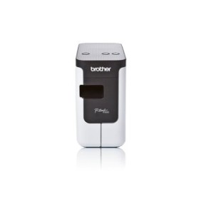 Brother PT-P700, TZe, 180 x 180 DPI, 30 mmsec, Avec fil, Noir, Blanc