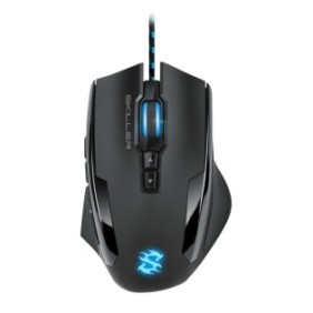Sharkoon Skiller SGM1, Droitier, Optique, USB Type-A, 10800 DPI, 8000 ips, Noir
