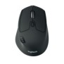Logitech M720, Droitier, Optique, RF sans fil + Bluetooth, 1000 DPI, Noir