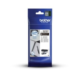 Brother LC3237BK - Cartouche d'encre originale – Noir, Rendement standard, Noir, Encre à pigments, 1 pièce, 1500 pages, Paquet unique