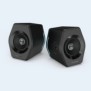Edifier G2000, 32 W, PCordinateur portable, Noir, 32 W, 98 - 20000 Hz, 6,98 cm 2.75