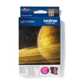 Brother LC1100M - Cartouche d'encre originale – Magenta, Magenta, Encre à pigments, 1 pièce, 325 pages, Paquet unique