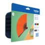 Brother LC-129XLVALBP, Noir, Cyan, Bordeaux, Jaune, 4 pièce, 2400 pages, 1200 pages, Multi pack