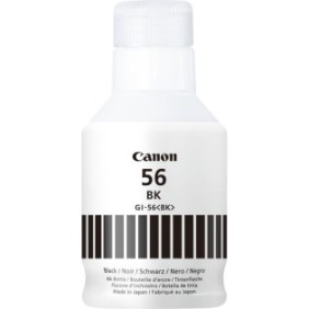 Canon Bouteille d'encre noire GI-56BK, Original, Noir, Canon, MAXIFY GX6050, GX7050, 6000 pages, Jet d'encre
