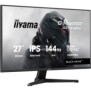 Iiyama G-MASTER G2741QSU-B1, 68,6 cm 27", 2560 x 1440 pixels, 4K Ultra HD, QLED, 1 ms, Noir
