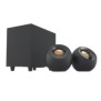 Creative Labs Creative Pebble Plus, 2.1 canaux, 8 W, Maison, Noir, 16 W, 75 dB