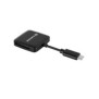 Transcend RDC3, MicroSDHC, MicroSDXC, SDHC, SDXC, Noir, CEFCCBSMIKCRCMEAC, USB 3.2 Gen 1 3.1 Gen 1 Type-C, 115 mm, 30 mm