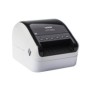 Brother QL-1110NWBc - Imprimante d'étiquettes de code-barres et d'expédition sans fil, DK, Thermique directe, 300 x 300 DPI, 110 mmsec, Avec fil &sans fil, Noir, Blanc