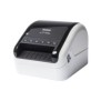 Brother QL-1110NWBc - Imprimante d'étiquettes de code-barres et d'expédition sans fil, DK, Thermique directe, 300 x 300 DPI, 110 mmsec, Avec fil &sans fil, Noir, Blanc