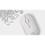 Logitech Pebble 2 M350s, Ambidextre, Optique, RF sans fil + Bluetooth, 4000 DPI, Blanc