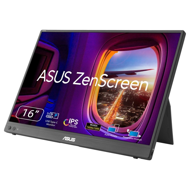ASUS ZenScreen MB16FC, 40,6 cm 16", 1920 x 1200 pixels, WUXGA, LCD, 5 ms, Noir