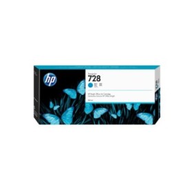 HP 728 DesignJet cartouche d'encre cyan, 300 ml, Imprimante HP DesignJet T730, imprimante multifonction HP DesignJet T830, A jet d'encre thermique, Cyan, Singapour, 283 mm, 41 mm