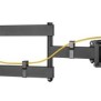 LogiLink BP0114, 200 x 200 mm, 600 x 400 mm, -15 - 3, -60 - 60, Acrylonitrile-Butadiène-Styrène , Plastique, Acier, Noir