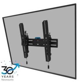 Neomounts WL35S-850BL14 Support pour écran mural 40-75" - inclinable - verrouillable - installation rapide, 190,5 cm 75", 100 x 100 mm, 400 x 400 mm, 0 - 12, Acier, Noir