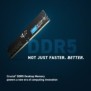 Crucial CT8G56C46U5, 8 Go, 1 x 8 Go, DDR5, 5600 MHz, 288-pin DIMM