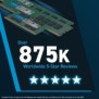 Crucial CT8G56C46U5, 8 Go, 1 x 8 Go, DDR5, 5600 MHz, 288-pin DIMM