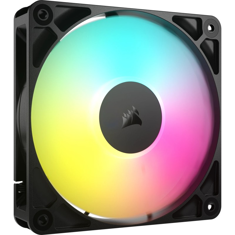 Corsair RS120 ARGB, Ventilateur, 12 cm, 420 trmin, 2100 trmin, Noir