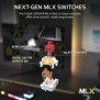 Corsair K70 CORE, Sans fil, FR sans fil +USB, Clavier mécanique, QWERTY, LED RGB, Noir