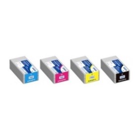 Epson SJIC22P: Ink cartridge for ColorWorks C3500 , Noir, Encre à pigments, 1 pièce