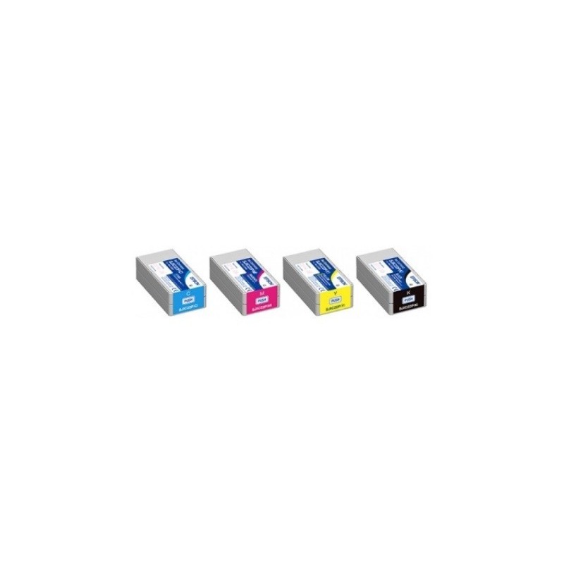 Epson SJIC22P: Ink cartridge for ColorWorks C3500 , Noir, Encre à pigments, 1 pièce