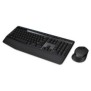 Logitech MK345, Taille réelle 100 %, Sans fil, RF sans fil, QWERTY, Noir, Souris incluse