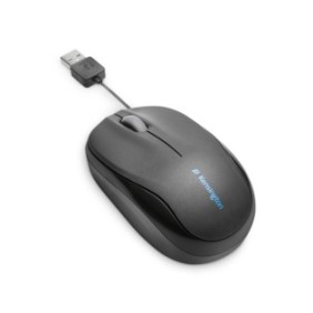 Kensington Souris mobile rétractable Pro Fit, Optique, Noir