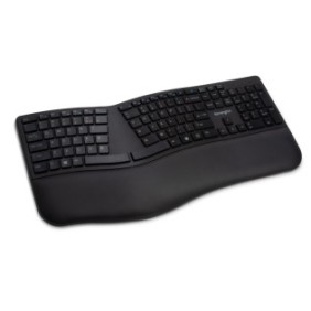 Kensington Pro Fit Ergo, Taille réelle 100 %, Sans fil, Bluetooth, QWERTZ, Noir