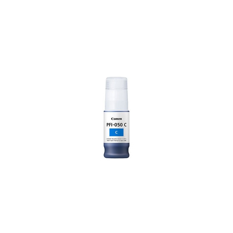 Canon PFI-050 C, Cyan, 70 ml, 1 pièce, Paquet unique