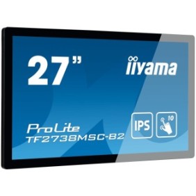 Iiyama ProLite TF2738MSC-B2, 68,6 cm 27", 1920 x 1080 pixels, Full HD, LED, 5 ms, Noir