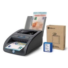 Safescan 155-S Komplett, Multi-devises, Infrarouge , encre, Magnétique, Metallic thread, Size, Thickness, Watermark, Noir, LCD, CE, WEEE, RoHS, REACH, Secteur