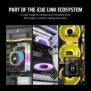 Corsair iCUE LINK LX140-R RGB, Ventilateur, 14 cm, 2000 trmin, Blanc
