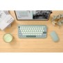 ASUS Marshmallow Keyboard KW100, 75%, Sans fil, Bluetooth, Commutateur de touche « ciseaux », QWERTZ, Vert