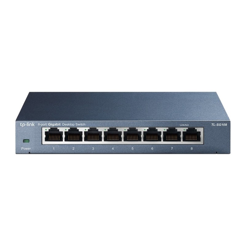 TP-LINK Switch TL-SG108 - Switch - 1 Gbps