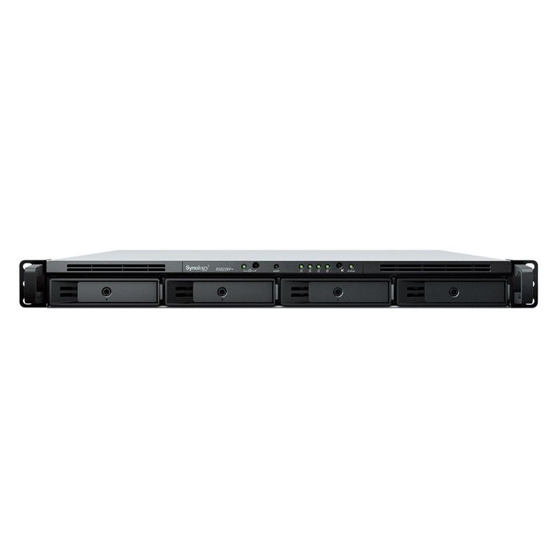Synology RackStation RS822RP+, NAS, Rack 1 U, Ryzen Embedded, V1500B, 2 Go, DDR4