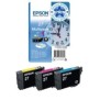 Epson Alarm clock Singlepack Black 27 DURABrite Ultra Ink, Rendement standard, Noir, Encre à pigments, 6,2 ml, 1 pièce, 350 pages