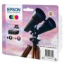 Epson Multipack 4-colours 502XL Ink, Rendement élevé , Noir, Cyan, Magenta, Jaune, Encre à pigments, Encre à colorant, 9,2 ml, 6,4 ml