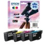 Epson Multipack 4-colours 502XL Ink, Rendement élevé , Noir, Cyan, Magenta, Jaune, Encre à pigments, Encre à colorant, 9,2 ml, 6,4 ml