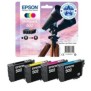 Epson Multipack 4-colours 502XL Ink, Rendement élevé , Noir, Cyan, Magenta, Jaune, Encre à pigments, Encre à colorant, 9,2 ml, 6,4 ml