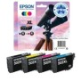Epson Multipack 4-colours 502XL Ink, Rendement élevé , Noir, Cyan, Magenta, Jaune, Encre à pigments, Encre à colorant, 9,2 ml, 6,4 ml