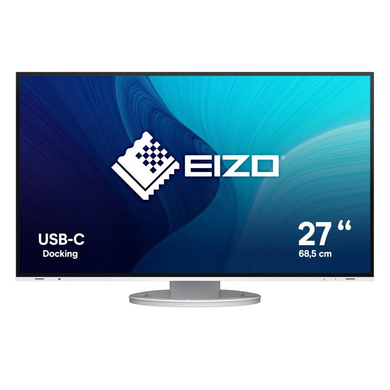 EIZO FlexScan EV2781-WT, 68,6 cm 27", 2560 x 1440 pixels, Quad HD, LCD, 5 ms, Blanc