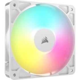Corsair RS120 ARGB, Ventilateur, 12 cm, 420 trmin, 2100 trmin, Blanc