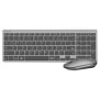 LogiLink ID0215, Sans fil, Bluetooth, QWERTZ, Anthracite, Gris, Souris incluse