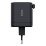 Trust Maxo Chargeur PD USB-C rétractable de 65 W, Intérieure, Secteur, 20 V, 0,67 m, Noir