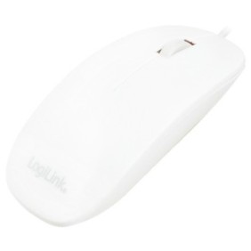 LogiLink ID0062, Optique, USB Type-A, 1000 DPI, Blanc