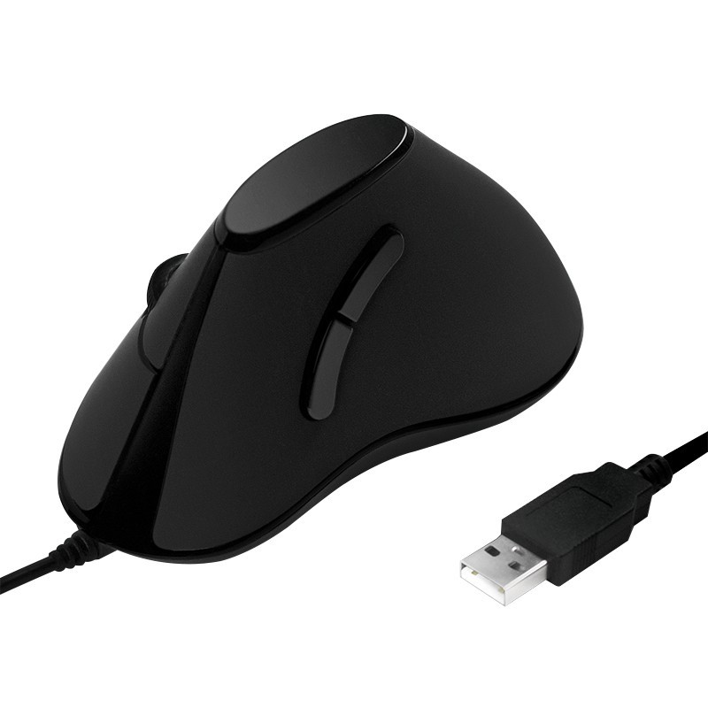 LogiLink ID0158, Droitier, Optique, USB Type-A, 1000 DPI, Noir